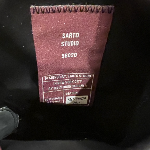 Sarto block heeled bootie - Picture 2 of 11